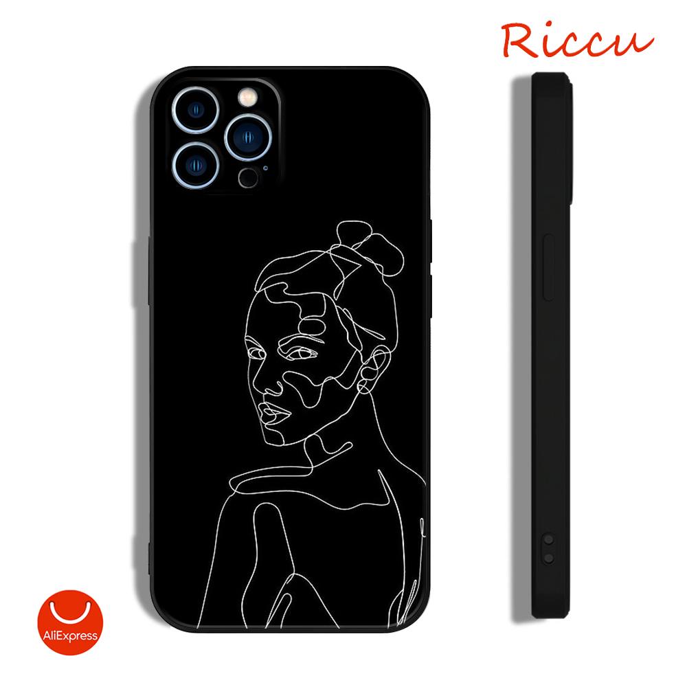 FOR IPhone 14 Beautiful Body Line Art Soft Case for Iphone 14 11 12Pro 8 7 Plus X 13Pro MAX SE2020 XR XS Covers