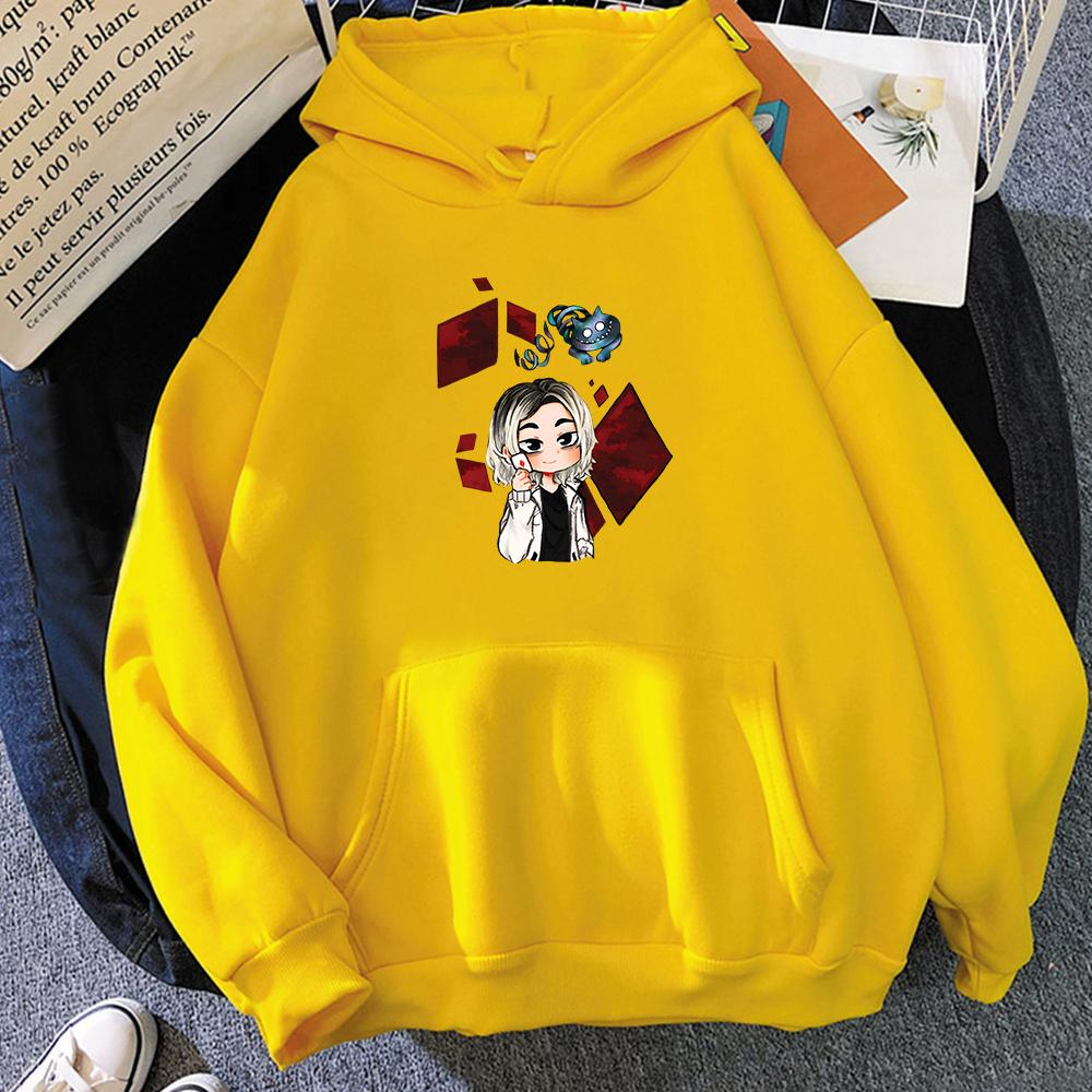 Alice In Borderland Oversized Hoodie Fashion Sense of Design Aesthetic Long-sleeved Sweatshirt Four Seasons Japanese Anime