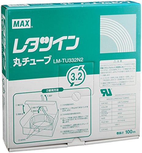 

Max LM-TU332N2 UL Tube for Lettertwin, 0.1 inches (3.2 mm) x 329.4 ft (100 m)