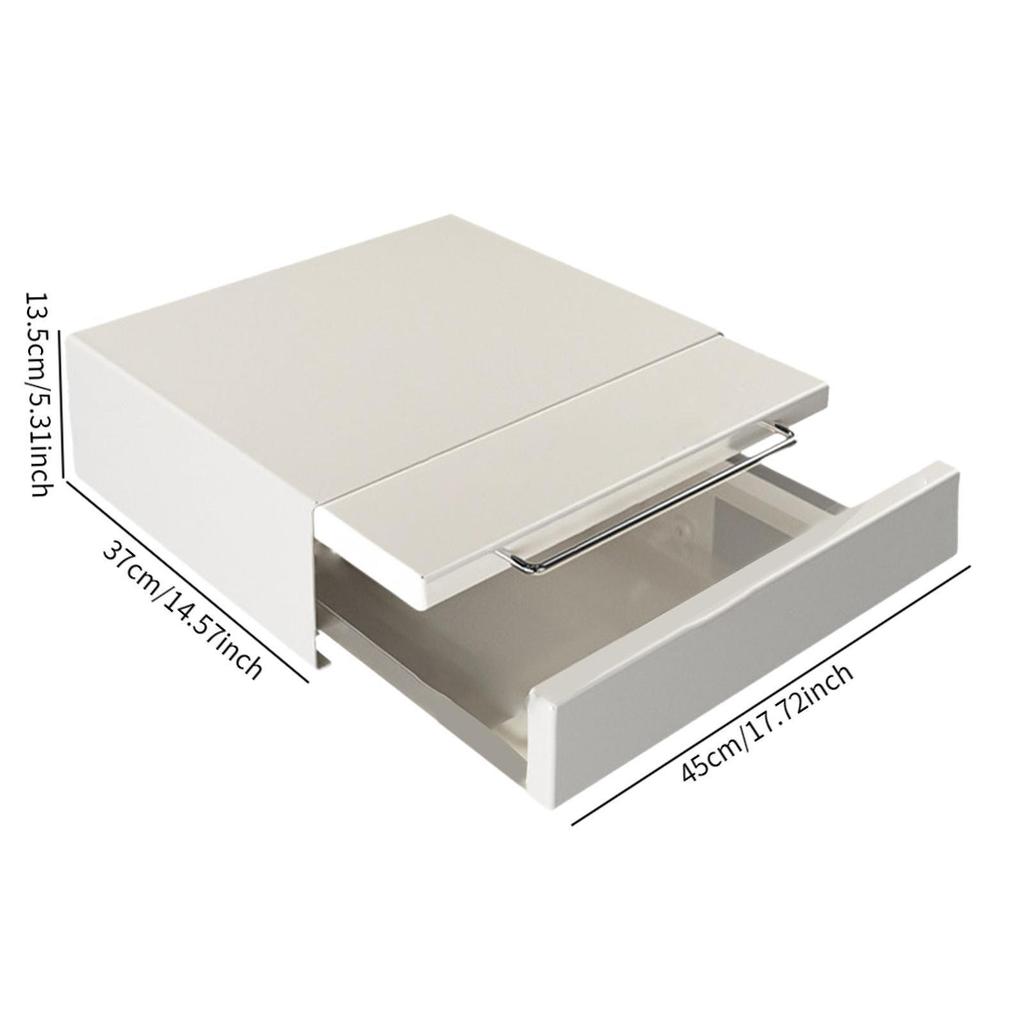 Coffee Bar Organizer Double Layer Accessory Gifts Multipurpose Drawer Cabinet for Kitchen