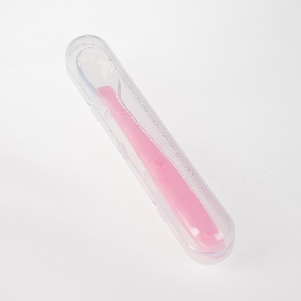 Baby Silicone Soft-Head Feeding Spoon for Infants and Children - Ideal for Soup and Food Supplements
