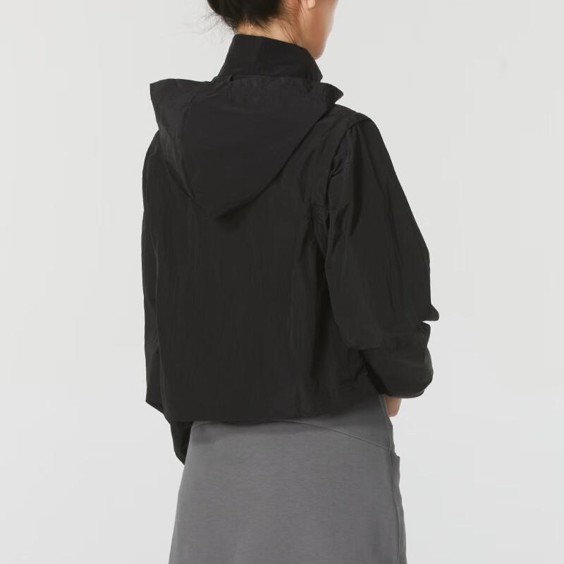 Puma Breathable Casual Long Sleeve Hooded Jacket Women Jackets Black 628979-01