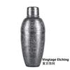 500ml 3Pieces Vintage Cocktail Shaker Bar Shaker Cobbler Shaker Bar Tools