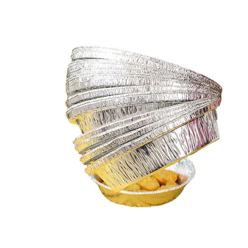 Disposable Air Frying Pan for Commercial Oven Special Tin Plate Manicure Powder Special Aluminum Foil Bowl for Little Pan Rice