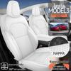 Huse pentru scaune Tesla Model 3 (2023-2025) - Piele, Se potrivește roții din spate și tracțiunii integrale
