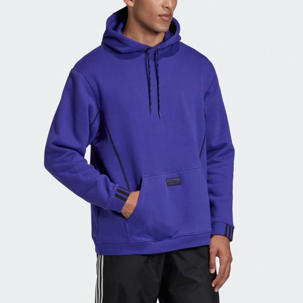 Adidas Originals RYV Pullover Hoodie Men Tops Purple GD9329