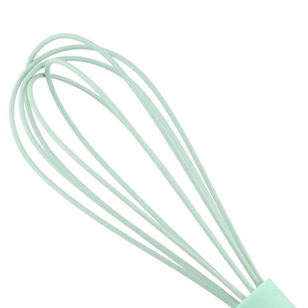 Cream Kitchen Cooking Manual Milk Frother Silicone Egg Beater Mixer Whisk Blender