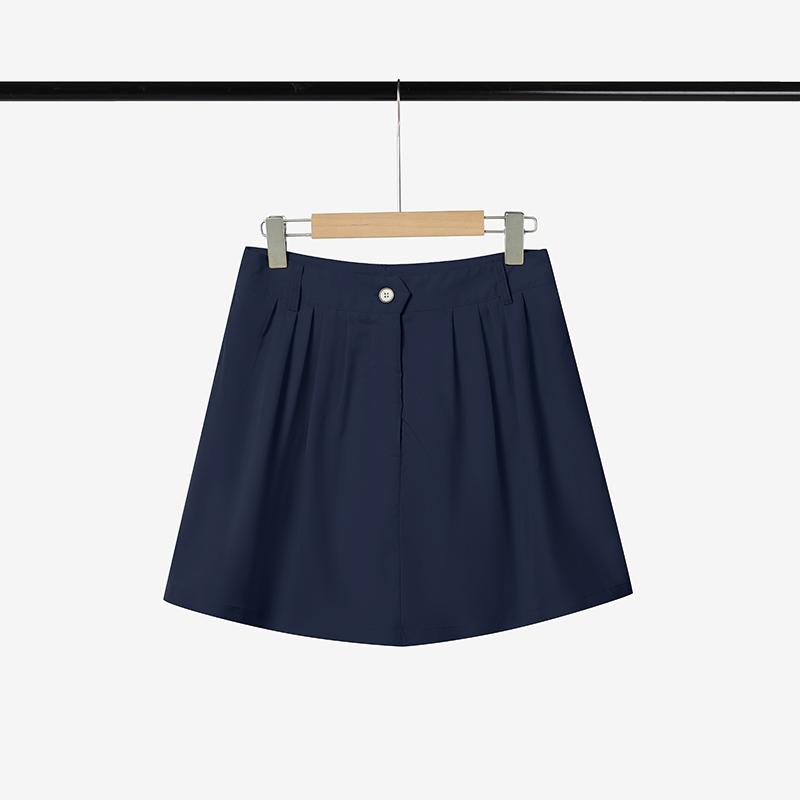 

ZANZEA Women Summer Casual Solid Color Loose Short Pants S Темно-синій