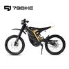 79Bike - Elektrische fiets FALCON PRO, 19" terreinbanden, 72V 35Ah-10.000W piek motor, 85 km/u, Zwart/Geel