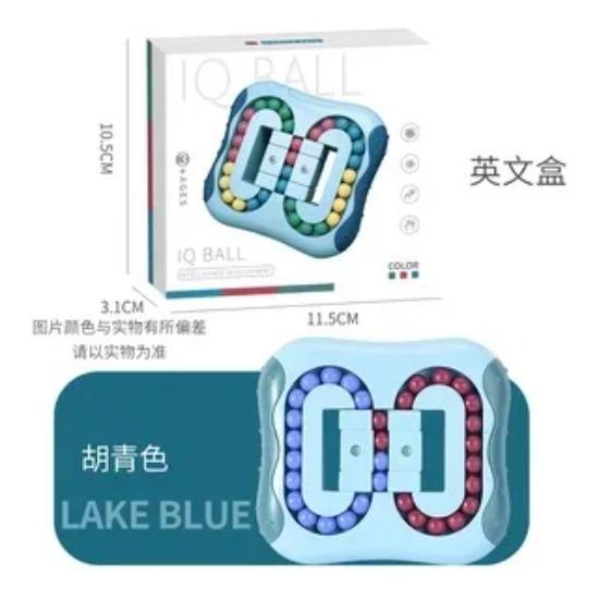 Kids Rotating Magic Bean Intelligence Fingertip Cube Toy Children Finger Gyro Magic Disk Learning Educational Cube Toys