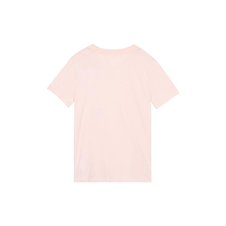 New Nike Set in Sleeve T Shirt Women's Pink DD1463-805