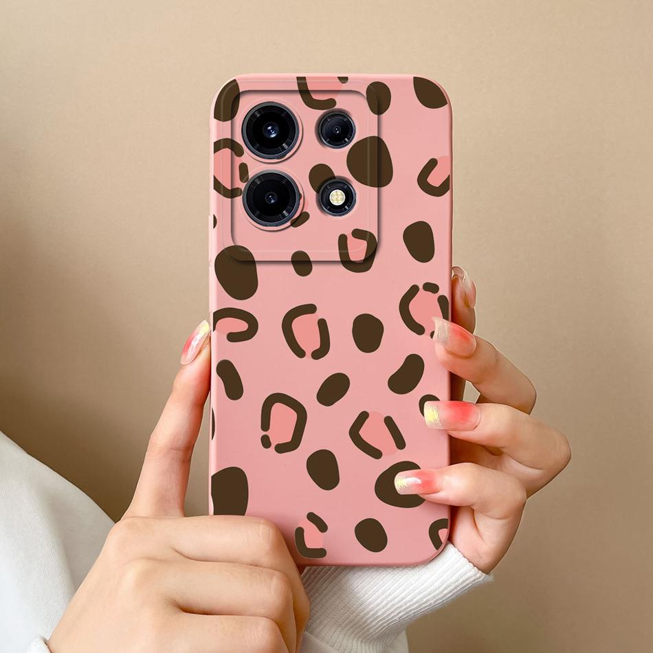 For Infinix Note 30 Pro Vip 30i Phone Case Cartoon Liquid Silicone Full Coverage Anti Drop Bumper For Infinix Note30 30Pro Funda
