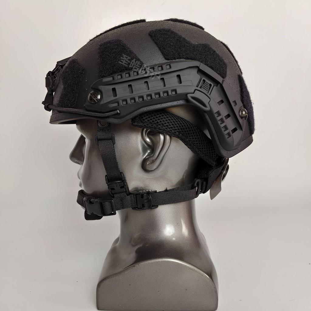Fast SF Fiberglass High-Cut Riot Helmet 1.5kg with Outdoor Equipment and Wendy Suspension Liner
