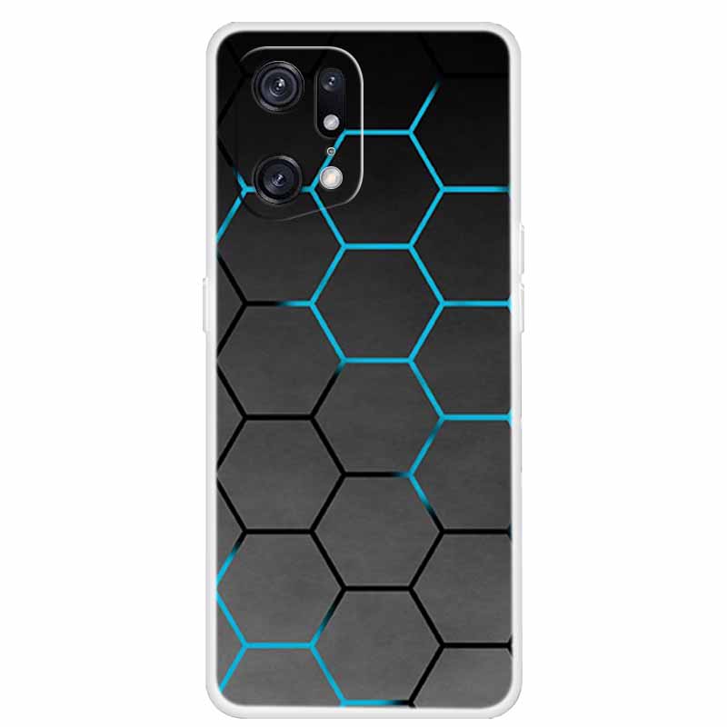For OPPO Find X5 5G Cases X5 Pro Clear Marble Soft TPU Silicone Cases For Oppo Find X5 Pro Cover 6.7'' Transparent Fundas FindX5