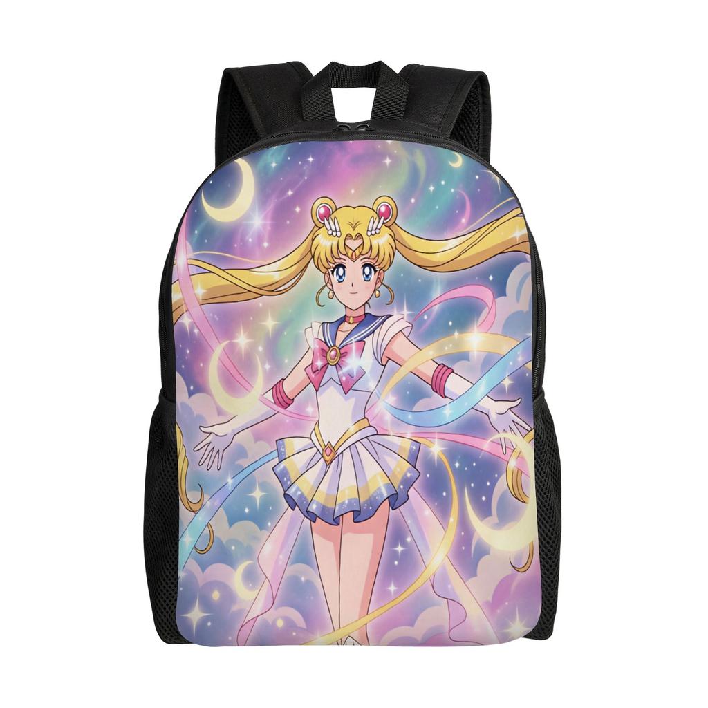 Sailors Moon Backpack Outdoor Backpacks Girl Custom Soft High School Bags Stylish Rucksack