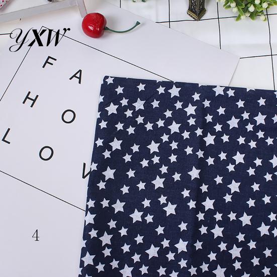 Cotton Fabric 7Pcs Sewing Stylish Soft Plain Cloth Floral Small Piece of DIY Accessory for Handmade Bags Handkerchief Arts Crafts