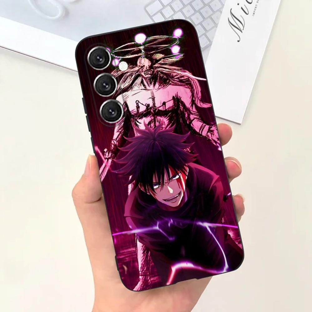 Anime Megumi Fushiguro Phone Case For Samsung S21,S22 Ultra,S20,S30 plus,S22 plus,S23,S30 ultra 5G Silicone Cover
