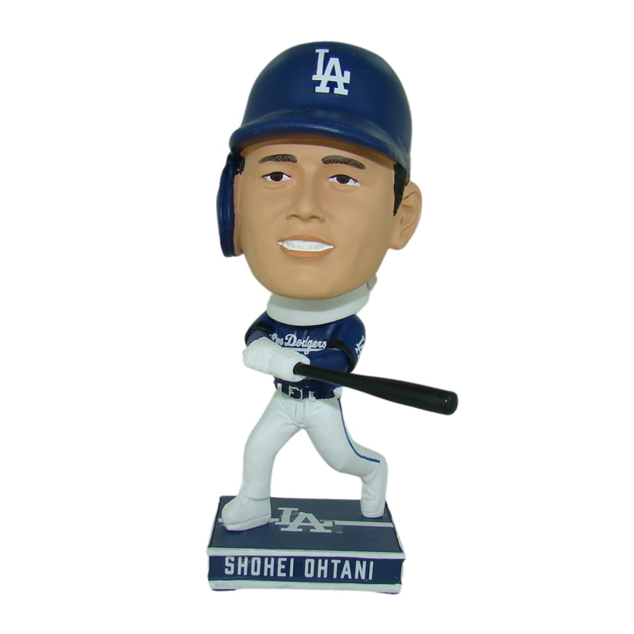 

для Shohei Otani Los Angeles Dodgers Bubble Head Doll inch Bobblehead Batter [Ограниченный тираж 10 000 штук] 4.5 Синий/Белый [Товар]