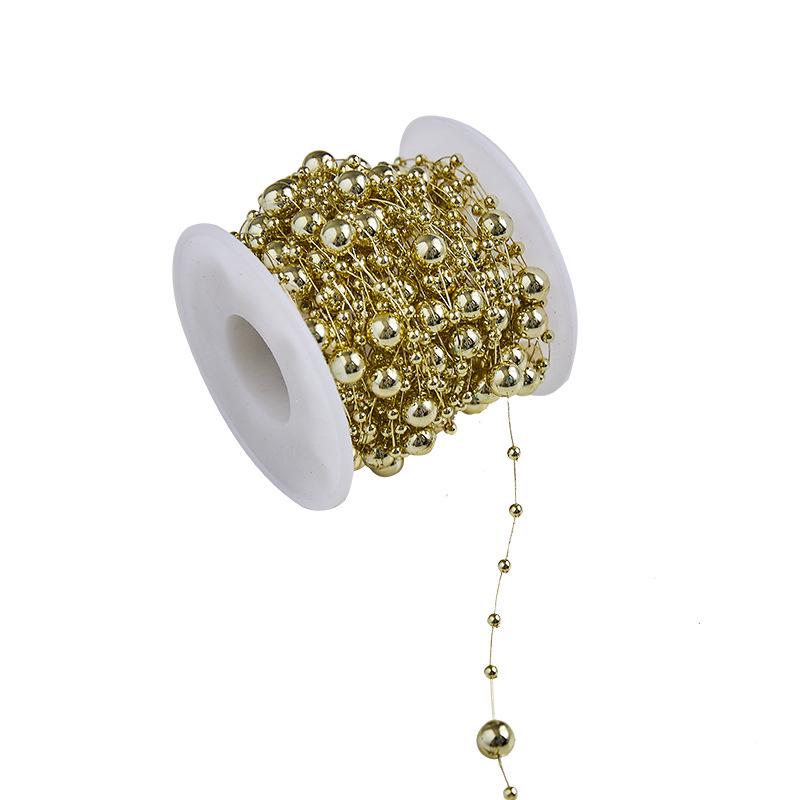 DIY Pearl Beaded Christmas Tree Ornaments - Creative Holiday Decor