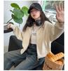 Spring 2025 Girls' Fashion Sweatshirt Jacket - Stylish Children's Top for Spring & Autumn