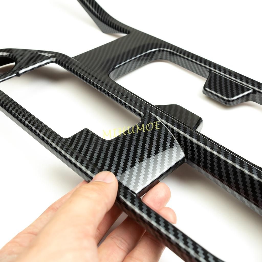 For 2022 Sentra Carbon Fiber Interior Dashboard Gear Shift Panel Cover