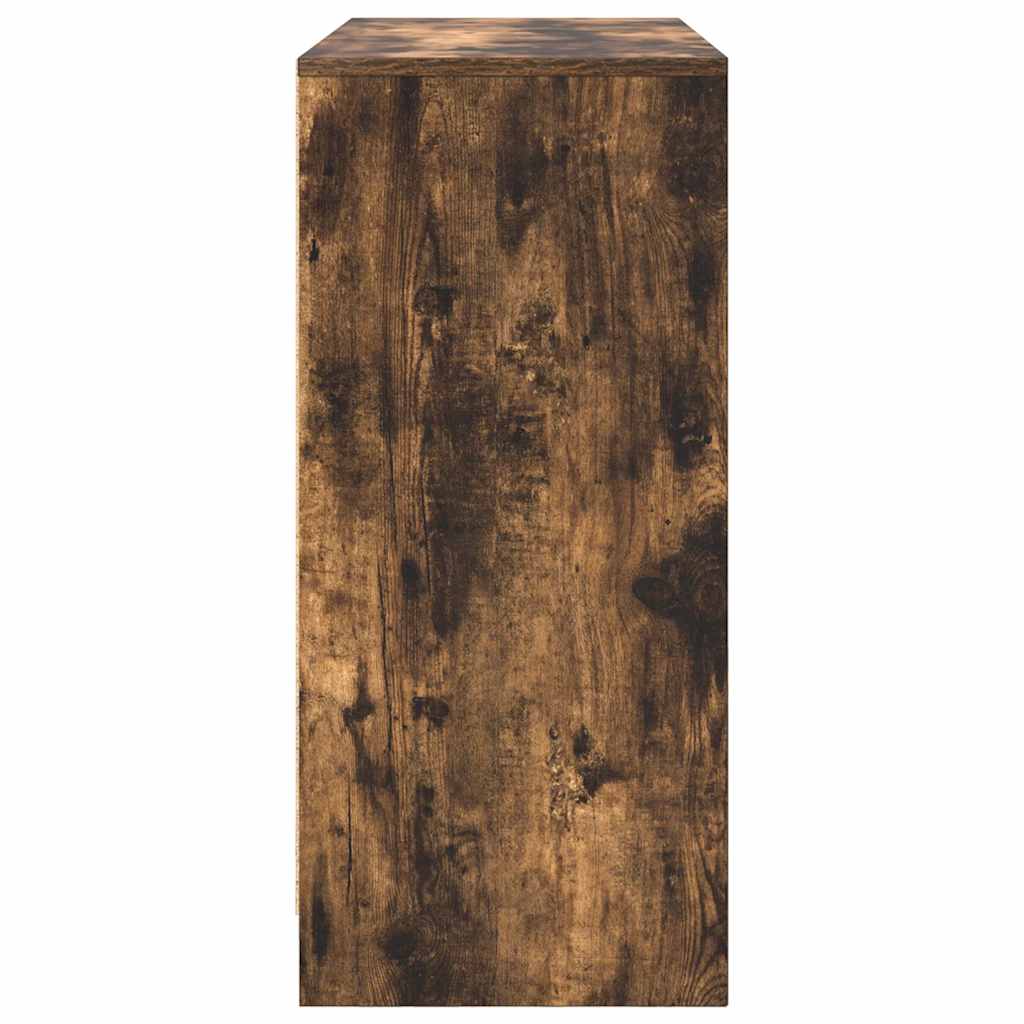 Sideboard Smoked Oak 85 x 34 x 76 cm Particle Board