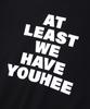 YOUHEE Youhee Lettering Sweatshirts Black