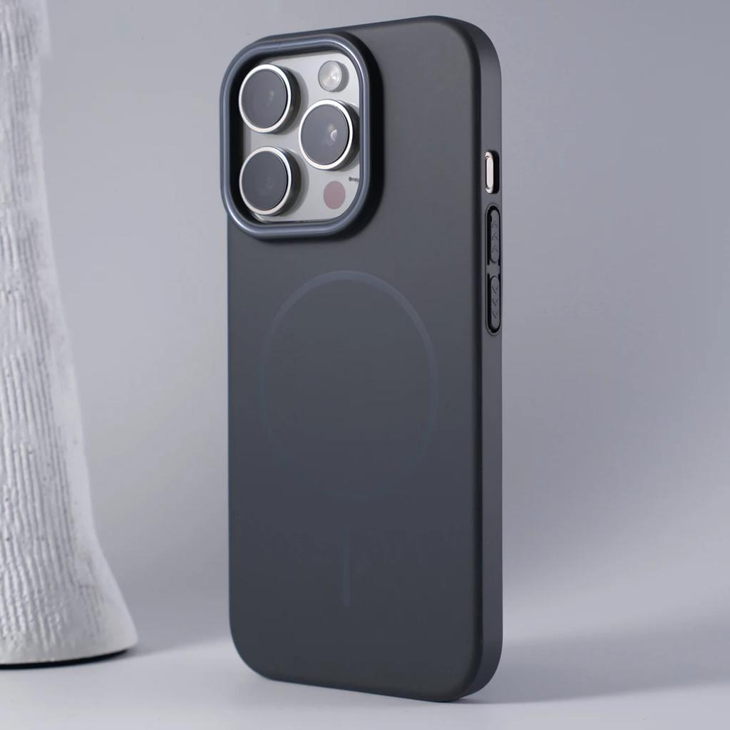 Matte Ultra-Thin Hard PC for Magsafe Case For iPhone 17 16 15 14 13 12 11 Pro Max Magnetic Wireless Charger Translucent Cove