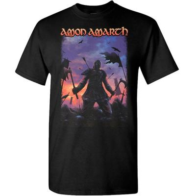 AMON AMARTH Cd Lgo WE WILL NEVER DIE Official SHIRT LRG New Berserker