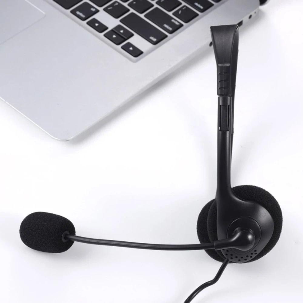 Stereo Sound USB Computer Headphone Noise Cancelling Gaming Headset  for Computer/Laptop Office