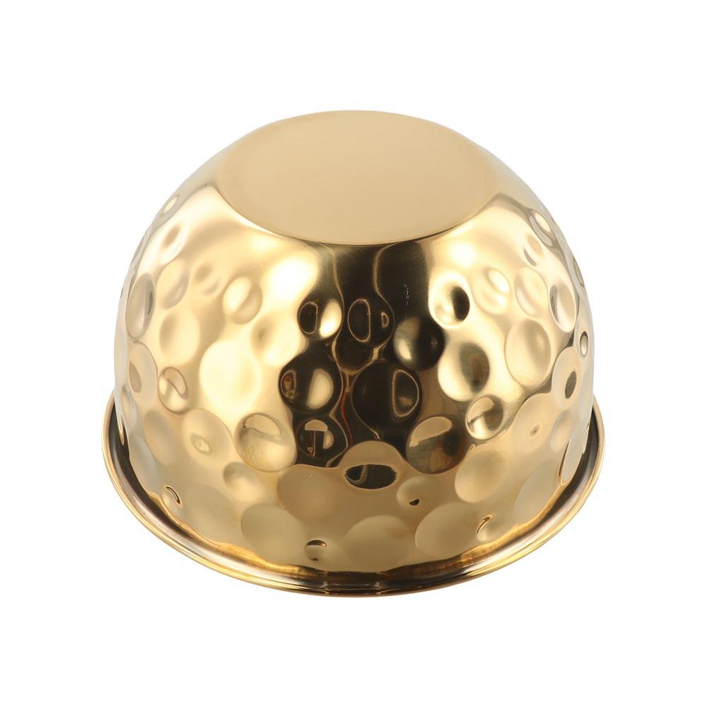 Verdickte Obstschale Edelstahl Obstausstellungsplatte Eiertopf Salatteller Küche