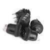 5pcs 3 Position ON OFF ON Black Round Rocker Switch 3 Pin 10A 125V 6A 250V