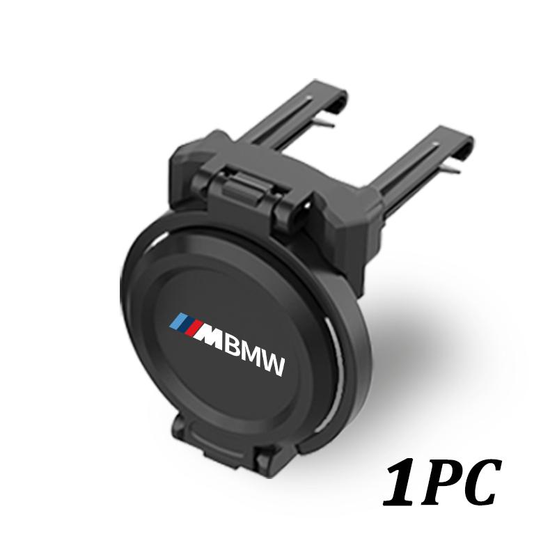 QRPZ1 Folding Car Cup Holder Air Vent Drink Stand Ashtray Anti-Shake For BMW M Performance Alpina M3 M5 M6 X1 X3 X4 X5 G20