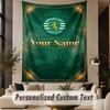 Custom Text Tapestry Sporting CP Print Wall Tapestry Indoor Living Room Wall Decor