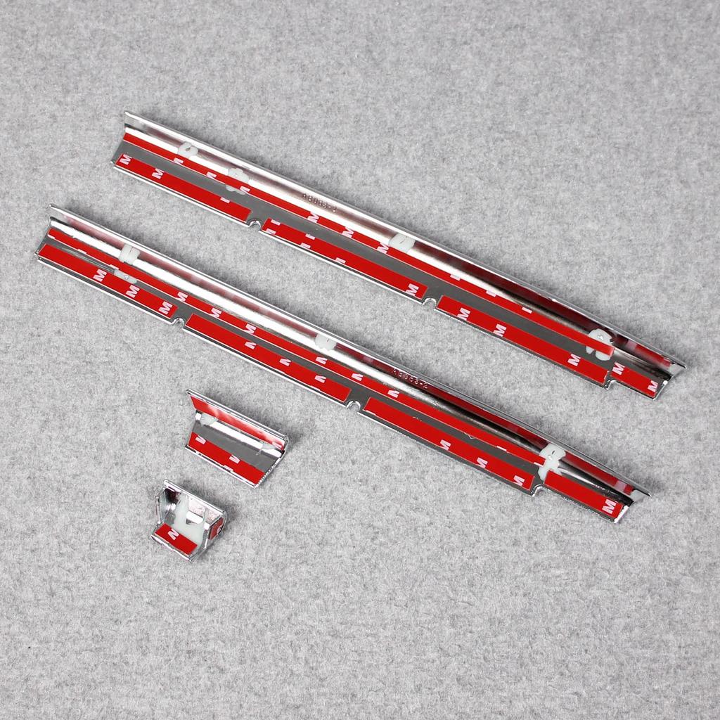 RUIQ Suzuki Spacia Custom MK53S Chrome Front Lower Bumper Grille Garnish Specially Designed for the Suzuki Spacia Custom -