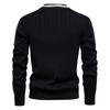 Callaway 2025 Autumn/Winter Embroidered New Cardigan Men's V-neck Long Sleeved Sweater Knitted Coat