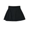 Kaslead New Arrival Women's Clothing Fashion Style Fashion Minimalist Pure Color Ruched Waist Short Skirt