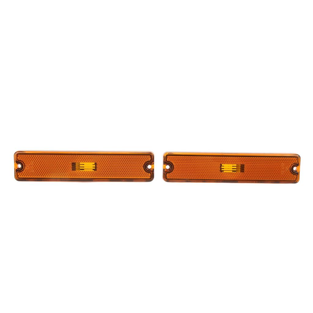 Pair Car Side Marker Light Shade 56001424 Strong Light   Replacement for   YJ 1987‑1995