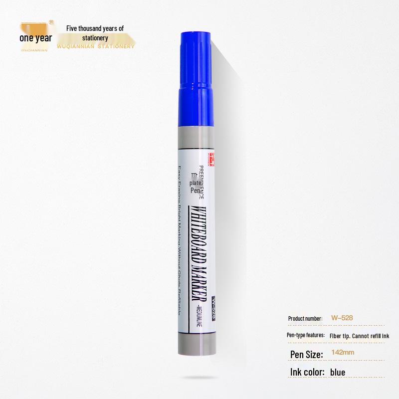 Erasable Teacher-Specific Whiteboard Pen - Large Thick Head Marker for Drawing and Note-Taking, Logo Printing Available
