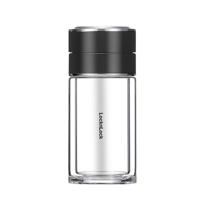 

LOCK&LOCK Tea Infuser Double-Layer Glass Mug