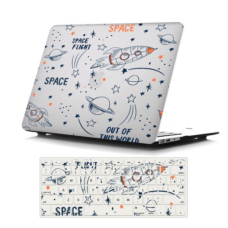 MacBook Pro 13-inch Air Protective Case Hard Shell Cover Laptop With Colorful Print Design