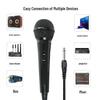 Dynamic Wired Microphone with Karaoke Pull-Rod Speaker for Live Broadcast and Recording