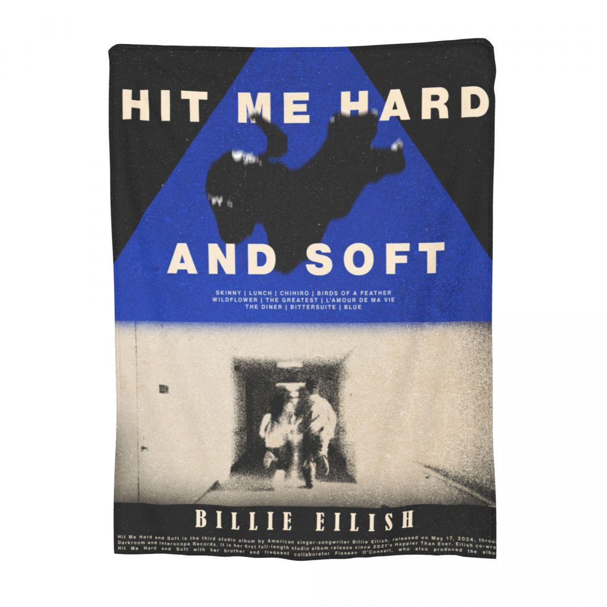 

Hit Me Hard And Soft Плед з мерчем Біллі Флісовий плед для ліжка Затишний Суперм який для машини Ковдра 30x40in