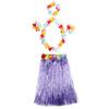 5Pcs Hula Bra Aloha Set Hawaiian Fancy Dress Hula Costume Grass
