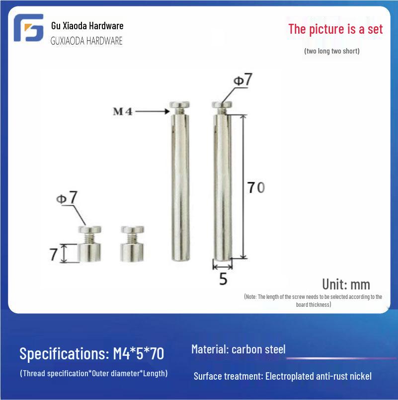 Acrylic Photo Frame with Adjustable Stainless Steel Stand