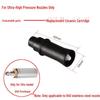 High-Pressure 360° Rotating Car Wash Nozzle for Road Cleaning & Bark Stripping