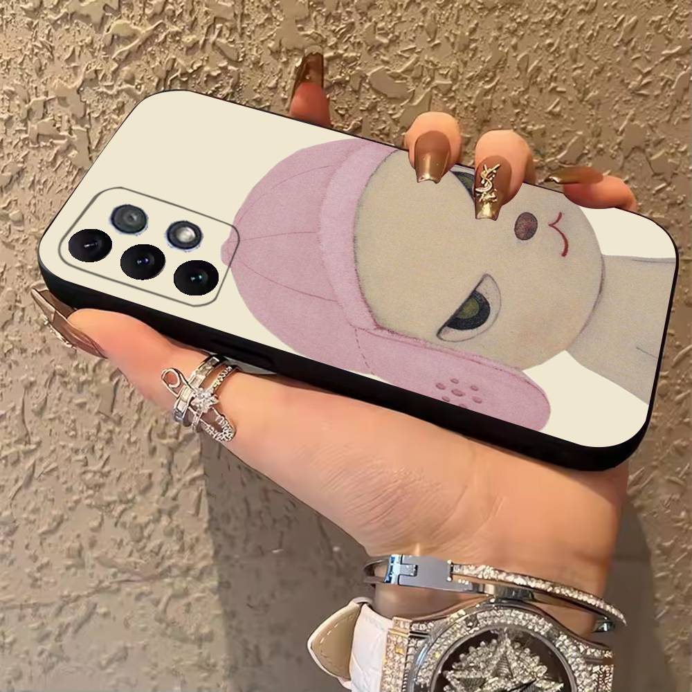 Y-Yoshitomo N-Nara Phone Case For Samsung Galaxy A13,21s,22,31,32,52,53,71,80,A91 Soft Black Cover