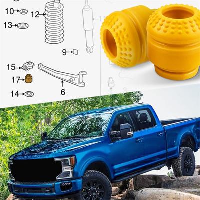 2x Front Suspension Bump Stop Set For 05-19 Ford Super Duty F250 F350 DC3Z3020B