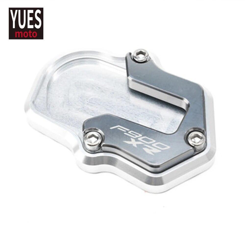 Motorcycle Accessories CNC Aluminum Kickstand Extension Pad For BMW F900R F900XR