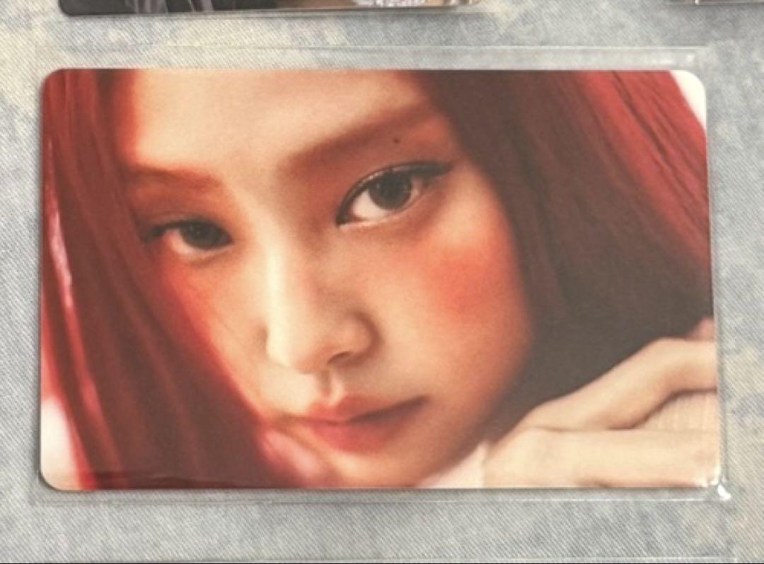 

[Б/У] BLACKPINK Дженни Руби QQmusic Китайское Ограниченное Издание Торговая Карта B